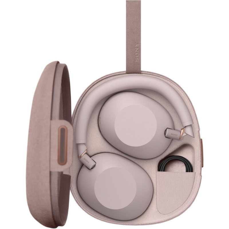 Sony WH-1000XM6 Casque sans-Fil Bluetooth à réduction de Bruit - Rose Poudré