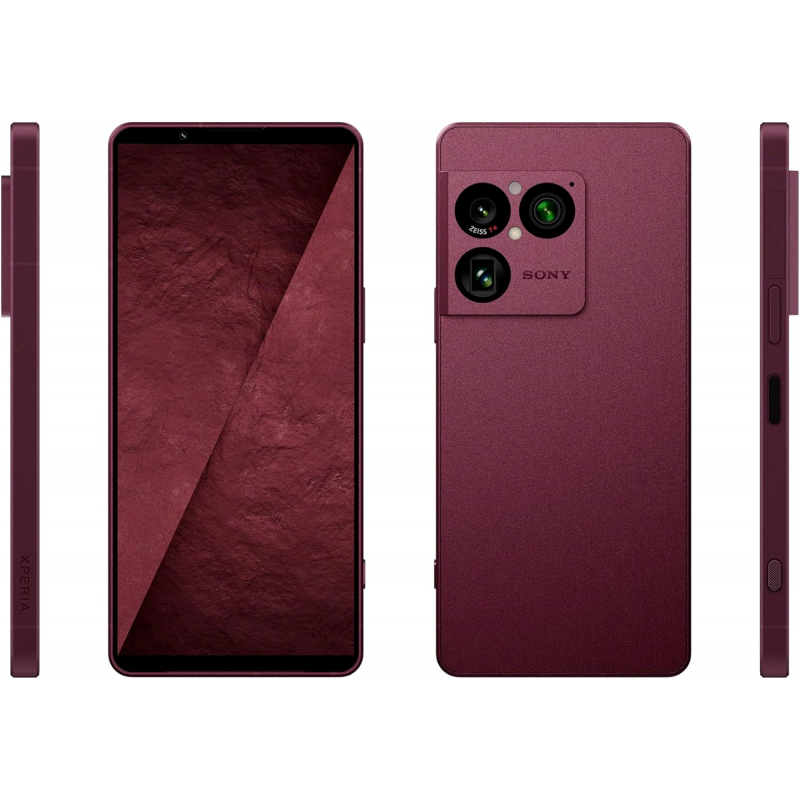 Sony Xperia 1 VIII 5G Smartphone (Dual-SIMS, 12+512Go) - Rouge Grenat