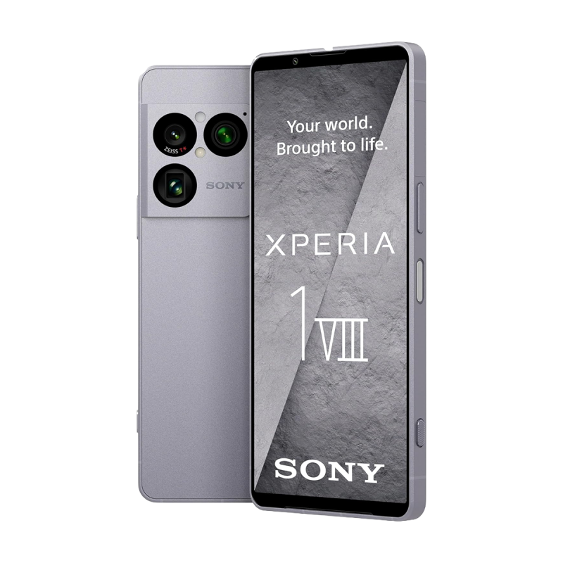 Sony Xperia 1 VIII 5G Smartphone (Dual-SIMS, 12+512Go) - Argent iolite