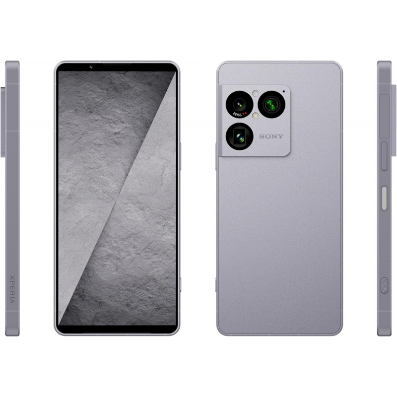 Sony Xperia 1 VIII 5G Smartphone (Dual-SIMS, 12+512Go) - Argent iolite