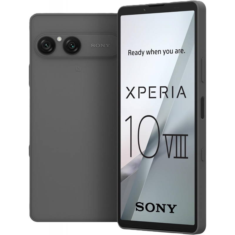 Sony Xperia 10 VIII 5G Smartphone (Dual-SIM, 8GB + 128GB) - Gris givré