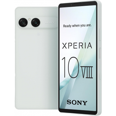 Sony Xperia 10 VIII 5G Smartphone (Dual-SIM, 8GB + 128GB) - Blanc givré