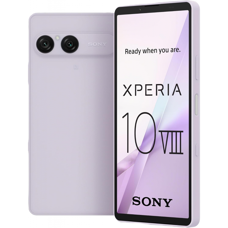 Sony Xperia 10 VIII 5G Smartphone (Dual-SIM, 8GB + 128GB) - Lilas brumeux