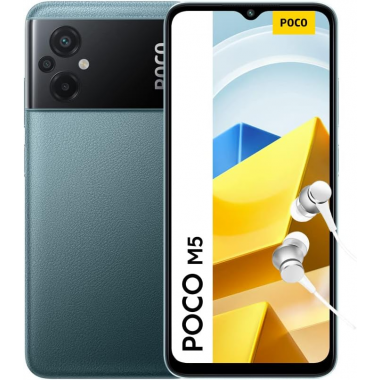 Xiaomi Poco M5 4G Smartphone (Double SIM, 6+128Go) - Vert Xiaomi Poco M5 4G Smartphone (Double SIM, 6+128Go) - Vert