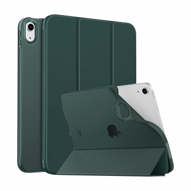 Housse Étui de Protection pour iPad 10ème Génération 2022 (10.9 Pouces, Veille/Réveil Automatique) - Vert Nuit Housse Étui de Protection pour iPad 10ème Génération 2022 (10.9 Pouces, Veille/Réveil Automatique) - Vert Nuit