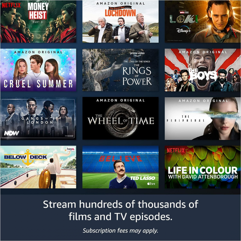 Amazon Fire TV Stick 4K MAX Ultra HD avec télécommande vocale Alexa (2021) Amazon Fire TV Stick 4K MAX Ultra HD avec télécommande vocale Alexa (2021)