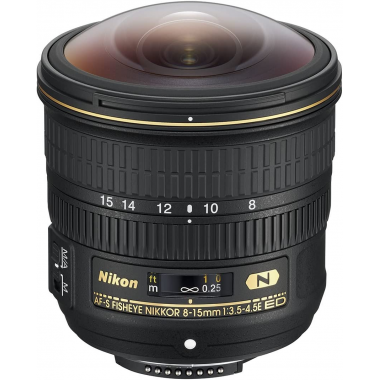 Nikon AF-S 8-15mm f3.5-4.5E ED Fisheye Lens Nikon AF-S 8-15mm f3.5-4.5E ED Fisheye Lens