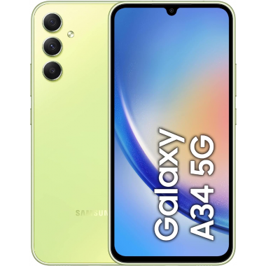 Samsung Galaxy A34 5G Smartphone (Double SIM, 6+128Go) - Vert Samsung Galaxy A34 5G Smartphone (Double SIM, 6+128Go) - Vert