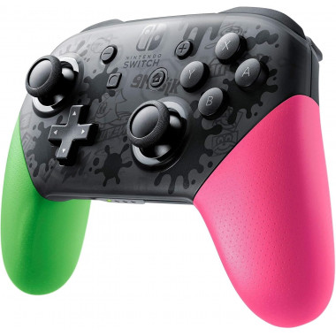 Manette Nintendo Switch Pro édition Splatoon 2  Manette Nintendo Switch Pro édition Splatoon 2