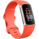 Google Fitbit Charge 6 - Corail / Aluminium Champagne Doré